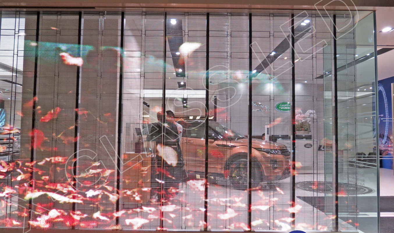 Transparent LED screen