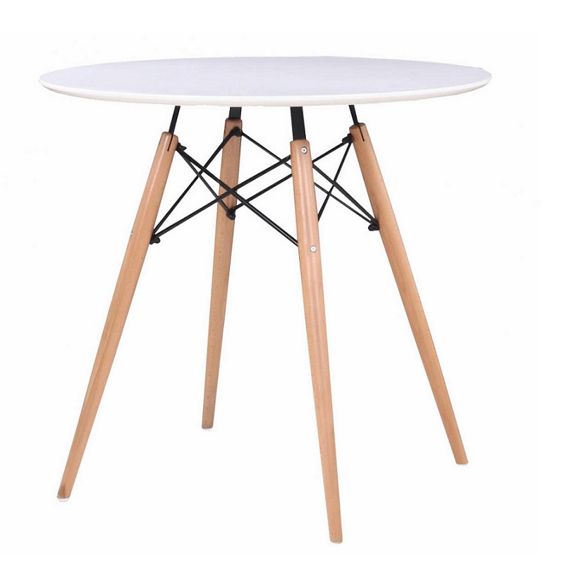 Round Scandinavian table