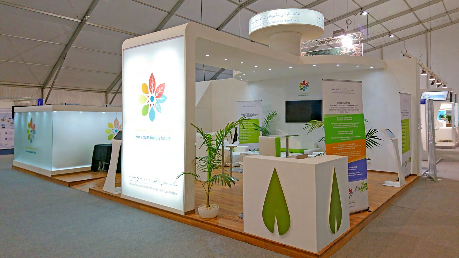 COP22: brand spaces for a global climate event